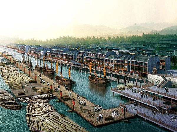 湖南洪江古文旅综合体